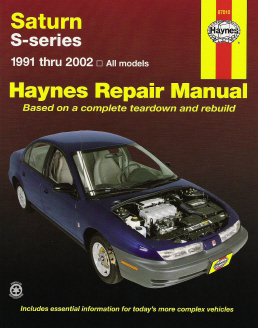 1991 - 2002 Saturn SL SL1 SL2 SC SC1 SC2 SW1/2 Haynes Repair Manual