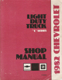 1982 Chrysler Service Manual, Rear Wheel Drive Passenger Cars - 2 Volume Set