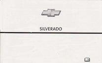 2015 Chevrolet Silverado Owner's Manual Portfolio