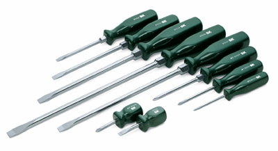 S-K 10 Piece SureGrip Combination Screwdriver Set