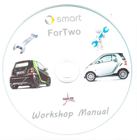 1998 - 2010 Smart Car 450 & 451 Repair & Operator Manual