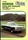 1971 - 1982 Dodge D100 - 350 Pickups Gas & Diesel Clymer Repair Shop Manual