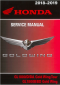 2018 - 2019 Honda Goldwing / Tour GL1800 Service Manual- CD