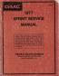 1977 GMC/Chevrolet Chevelle, Monte Carlo, Nova, Camaro, Corvette & Sprint Service Manual
