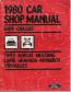 1980 Ford Car Shop Body & Chassis Manual