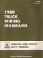 1980 GM Truck wiring Diagrams for Medium and Heavy Duty Models