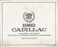 1982 Cadillac Seville Body Wiring Circuit Diagrams