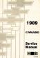 1989 Chevrolet Camaro Body, Chassis & Drivetrain Shop Manual