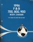 1996 Ford F&B 700-800-900 Body & Chassis Service Manual