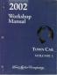 2002 Lincoln Town Car Workshop Manual- 2 Volume Set