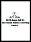 2001 - 2002 Acura CL Electrical Troubleshooting Manual