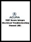 1987 Acura Integra Electrical Troubleshooting Manual (All)