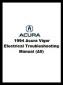 1994 Acura Vigor Electrical Troubleshooting Manual (All)