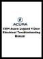 1994 Acura Legend 4 Door Electrical Troubleshooting Manual