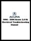 1996 - 2004 Acura 3.5RL Electrical Troubleshooting Service Manual