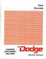 1966 Dodge Body, Chassis & Drivetrain Shop Manual