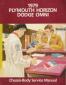 1979 Plymouth Horizon, Dodge Omni Chassis-Body Service Manual