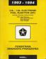 1993 - 1994 Jeep 2.5L, 4.0L Electronic Fuel Injection Powertrain Diagnostic Procedures Factory Manual