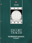 1998 Ford Escort & Mercury Tracer Workshop Manual, 2 Volume Set