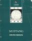 1998 Ford Mustang Factory Service Manual