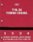 1994 Ford Truck 7.3L V-8 DI (Direct Injection) Turbo Diesel Service Manual Supplement