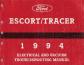1994 Ford Escort / Mercury Tracer Electrical and Vacuum Troubleshooting Manual