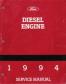 1994 Ford Medium Heavy Duty Diesel Engine Factory Service Manual