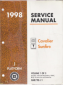 1998 Pontiac Sunfire and Chevrolet Cavalier Factory Service Manual - 3 Volume Set
