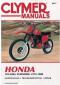 1973 - 1980 Honda Elsinore, 125-250cc Clymer Repair Manuals