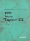 1998 Isuzu Trooper (UX) Factory Workshop Manual