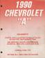 1990 Chevrolet "A" Celebrity Parts and Illustration Catalog