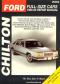 1968 - 1988 Ford & Mercury Full-Size Cars Chilton's Total Car Care Manual