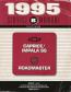 1995 Chevrolet Caprice, Impala SS and Buick Roadmaster Factory Service Manual - 3 Volume Set