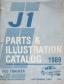 1989 GMC J1 Geo Tracker Parts and Illustration Catalog