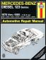 1976 -1985 Mercedes-Benz Diesel 123-Series Haynes Repair Manual