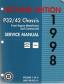 1998 Chevrolet & GMC P30, P32, P40 & P42 Motorhome & Commercial Chassis Service Manual - 4 Volume Set