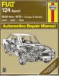 1968 - 1978 Fiat 124 Sport Coupe & Spider, Haynes Repair Manual