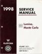1998 Chevrolet Lumina / Monte Carlo Factory Service Manual - 3 Volume Set