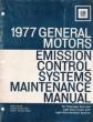 1977 General Motors Emission control System Maintenance Manual