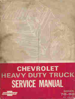 1970 Chevrolet Heavy Duty Trucks Service Manual
