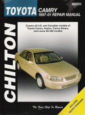 1997 - 2001 Toyota Camry, Avalon, Solara, Lexus ES300, Chiltons  Car Care Manual