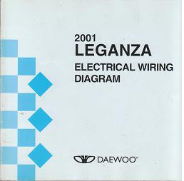 Daewoo 2001 Daewoo Leganza Electrical Wiring Diagrams - Softcover