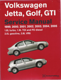 1999 - 2005 Volkswagen Jetta, Golf, GTI Original Factory Service Manual