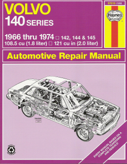 1966 - 1974 Volvo 140 Series Repair Manual