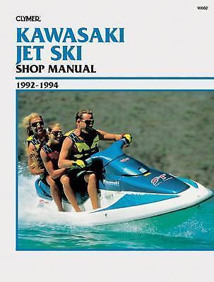 1992 - 1994 Kawasaki Jet Ski Clymer Repair Service Manual 