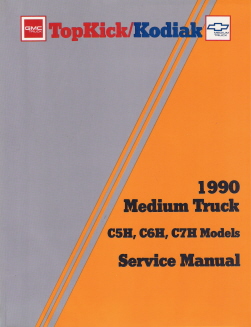 1990 GMC TopKick / Kodiak Medium Duty Truck Factory Service Manual
